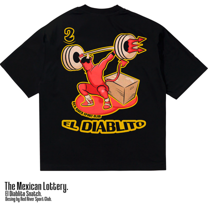 Playera El Diablito Snatch Corte Regular.